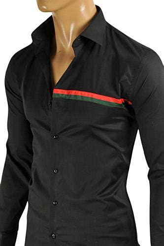 gucci button down shirt mens|gucci button up shirt men.